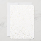 Elegant Custom Wedding Invitation - Romantic Bride Kaart (Achterkant)