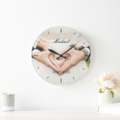 Elegant Custom Wedding Jubileum | Wandklok (Huis)