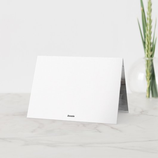 Elegant Custom Wedding Photo Hartelijk dank Bedankkaart (Achterkant)