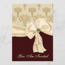 Elegant Custom Wedding Rehearsal Dinner Uitnodigin Kaart