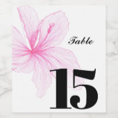 Elegant Custom Wijn Label Party tafel label Etiket (Enkel label)
