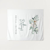 Elegant Custom Winter Green Vrijgezellenfeest Back Wandkleed (Voorkant (horizontaal))