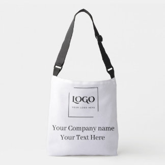 Elegant custom your logo template crossbody tas