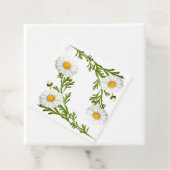 Elegant Cut Daisies Bedankjes Labels (In situ)