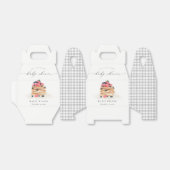 Elegant Cute Fruit Pancake Waterverf Baby shower Bedankdoosjes (Uitgevouwen)