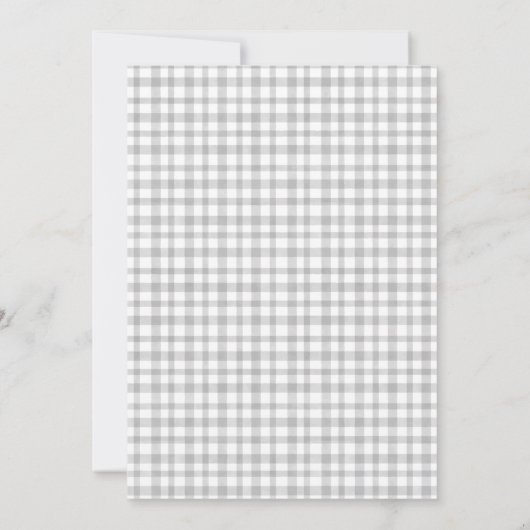 Elegant Cute Fruit Pancake Waterverf Baby shower Bedankkaart (Achterkant)