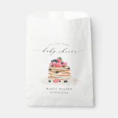 Elegant Cute Fruit Pancake Waterverf Baby shower Bedankzakje (Voorkant)