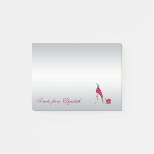 Elegant Cute Girly Stylish, High Heels Post-it® Notes (Voorkant)