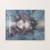 Elegant Cute KerstAngel Legpuzzel (Horizontaal)