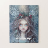 Elegant Cute KerstAngel Legpuzzel (Verticaal)