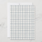 Elegant Cute Koala Foliage Baby shower Invite Bedankkaart (Achterkant)