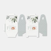 Elegant Cute Lion Foliage 5e verjaardag Bedankdoosjes (Uitgevouwen)