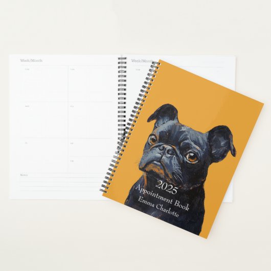 Elegant Cute Modern Personalizd Love Stylish gift Planner (Display)