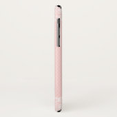 Elegant Cute Pink Floral Lace Girly Case-Mate iPhone Case (Achterkant/links)