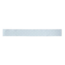 Elegant Cute Polka Dots Pastel Blue Party Decor Satijnen Lint