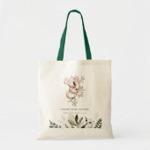 Elegant Cute Sleepy Koala Foliage Baby shower Tote Bag (Voorkant)