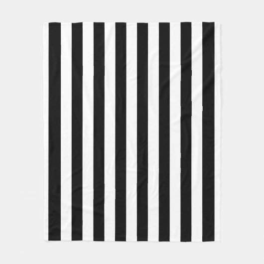 Elegant Cute Stripe Fleece Blanket (Voorkant)