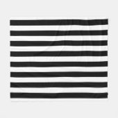 Elegant Cute Stripe Fleece Blanket (Voorkant (Horizontaal))