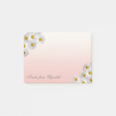Elegant Cute Stylish Girly, Chamomole Flowers Post-it® Notes (Voorkant)