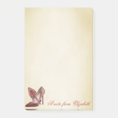 Elegant Cute Stylish Girly, op hoog niveau Post-it® Notes (Voorkant)