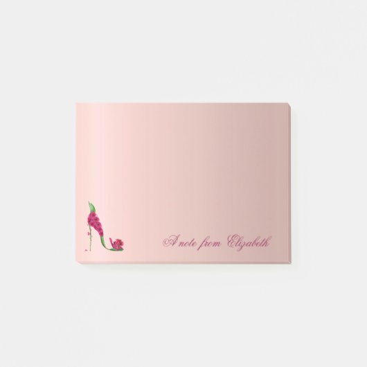 Elegant Cute Stylish Girly, op hoog niveau Post-it® Notes (Voorkant)