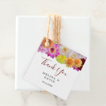 Elegant Dahlia Florals Dank je wel