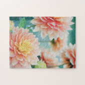 Elegant Dahlia Flowers Legpuzzel (Horizontaal)