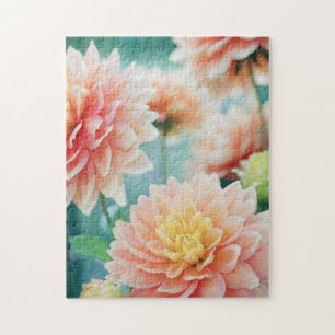 Elegant Dahlia Flowers Legpuzzel