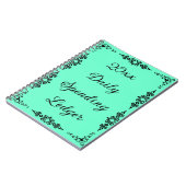 Elegant Daily Spending Ledger Budget Notitieboek (Linkerzijde)