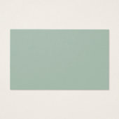 Elegant Dainty Floral Name Suggestions Kaart (Achterkant)