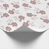 Elegant Dainty Florals Wrapping Paper Sheets Cadeaupapier (Hoek)