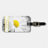 Elegant Daisy Bagagelabel (Voorkant horizontaal)