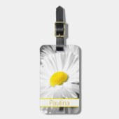 Elegant Daisy Bagagelabel (Voorkant verticaal)