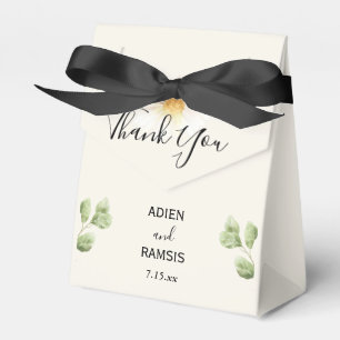 Elegant Daisy Favor Box Bedankdoosjes