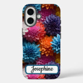 Elegant Daisy Naadloos Bloempatroon Case-Mate iPhone Case (Achterkant)