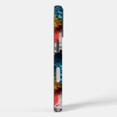 Elegant Daisy Naadloos Bloempatroon Case-Mate iPhone Case (Achterkant / Rechts)