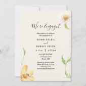 Elegant Daisy We zijn een uitnodiging (Voorkant)