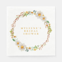 Elegant Daisy Wreath Vrijgezellenfeest