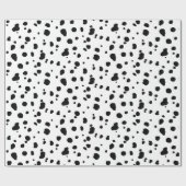 Elegant Dalmatian Pattern Cadeaupapier (Vlak)