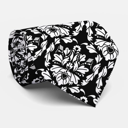 Elegant Damask 14 Stropdas (Opgerold)