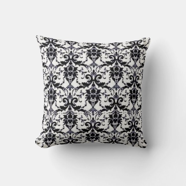 Elegant Damask American MoJo Pillow Kussen (Voorkant)