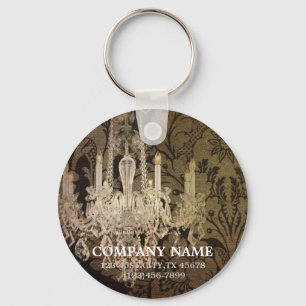 elegant damask chandelier Interior Designer Sleutelhanger