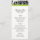 Elegant Damask deelt het Menu van de Ontvanging va (Voorkant)