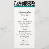 Elegant Damask deelt het Menu van de Ontvanging va (Voorkant)