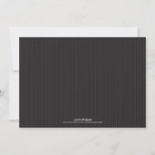 Elegant Damask Dinner Party Invitation (aqua) Kaart (Achterkant)