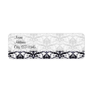 Elegant Damask Etiket