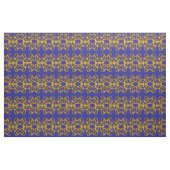 Elegant Damask Fabric Navy Blue Stof (Fat Quarter)