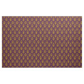 Elegant Damask Fabric Paars Stof (Yard (91,4 cm))