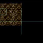 Elegant Damask Fabric Stof (Delen)