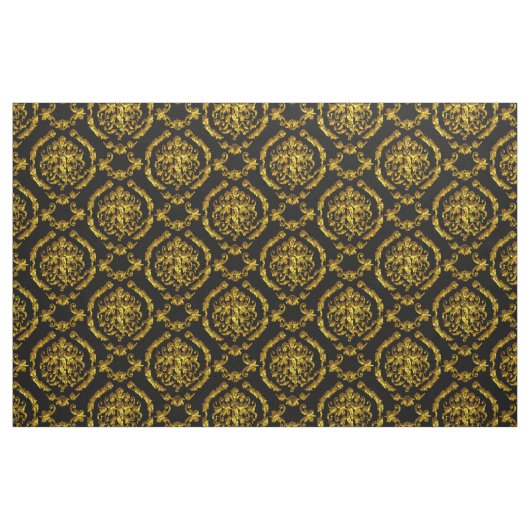 Elegant Damask Fabric Stof (Fat Quarter)